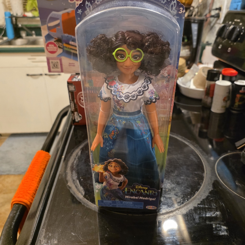 Disney Encanto Mirabel Doll with Blue and Purple Dress